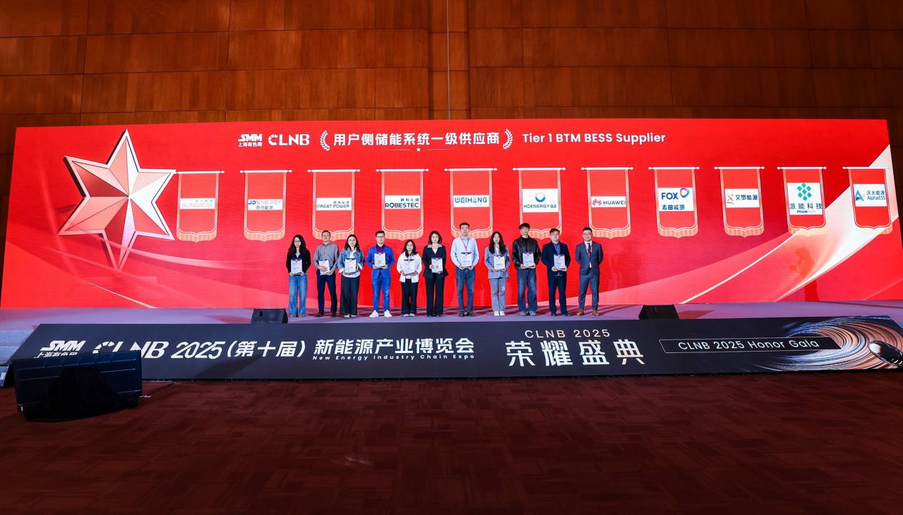 森林舞会能源荣登SMM Tier 1榜单，获“用户侧储能系统一级供应商”认证！